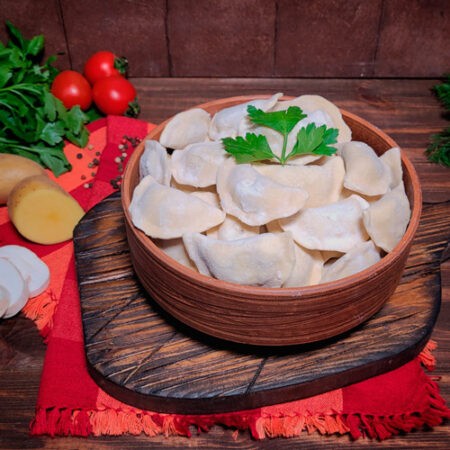 вареники картошка грибы